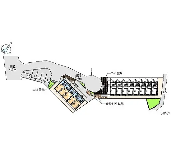 ★手数料０円★千葉市中央区浜野町 月極駐車場